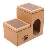 Maxbell Cat Scratcher Pad Bed Scratching Board Double Layer Corrugated Paper Folding