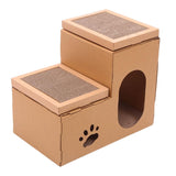 Maxbell Cat Scratcher Pad Bed Scratching Board Double Layer Corrugated Paper Folding