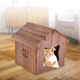 Maxbell Cat House Scratcher Sleeping Bed Scratching Pad Board Kitten Shelter Cave