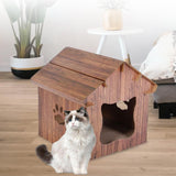 Maxbell Cat House Scratcher Sleeping Bed Scratching Pad Board Kitten Shelter Cave