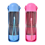Maxbell Water Bottle Water Cup Food Container 4 in 1 Portable for Outdoor Travel Blue