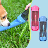 Maxbell Water Bottle Water Cup Food Container 4 in 1 Portable for Outdoor Travel Blue