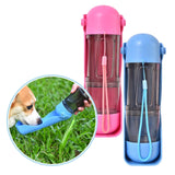 Maxbell Water Bottle Water Cup Food Container 4 in 1 Portable for Outdoor Travel Blue