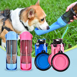 Maxbell Water Bottle Water Cup Food Container 4 in 1 Portable for Outdoor Travel Blue