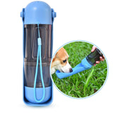 Maxbell Water Bottle Water Cup Food Container 4 in 1 Portable for Outdoor Travel Blue