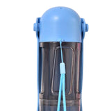 Maxbell Water Bottle Water Cup Food Container 4 in 1 Portable for Outdoor Travel Blue