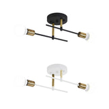 Maxbell Modern Iron Ceiling Light Chandelier for Living Room Dining Room Bedroom Black
