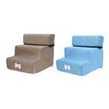 Maxbell Cat Ramp Ladder Pet Climbing Platform Dog Stairs Steps for SUV Play Couch Khaki