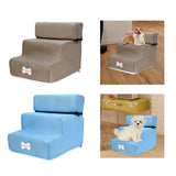 Maxbell Cat Ramp Ladder Pet Climbing Platform Dog Stairs Steps for SUV Play Couch Khaki