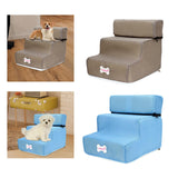 Maxbell Cat Ramp Ladder Pet Climbing Platform Dog Stairs Steps for SUV Play Couch Khaki