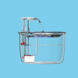 Maxbell Cat Water Fountain 2L with Filter Water Feeder 304 Stainless Steel Electric Normal