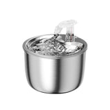 Maxbell Cat Water Fountain 2L with Filter Water Feeder 304 Stainless Steel Electric Normal
