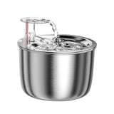 Maxbell Cat Water Fountain 2L with Filter Water Feeder 304 Stainless Steel Electric Normal
