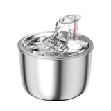 Maxbell Cat Water Fountain 2L with Filter Water Feeder 304 Stainless Steel Electric Intelligent sensing