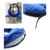 Maxbell Dogs and Cats Inflatable Collar Soft Anti Licking Comfy Protective M