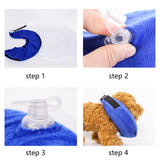 Maxbell Dogs and Cats Inflatable Collar Soft Anti Licking Comfy Protective XL