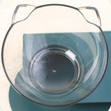 Maxbell Slanted Cat Bowls Pet Feeder Double Pet Bowls Raised Stand for Puppy Cats