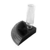 Maxbell Turtle Foods Feeding Water Bowl Reptiles Feeders Waterer for Gecko  M Black