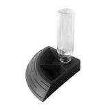 Maxbell Turtle Foods Feeding Water Bowl Reptiles Feeders Waterer for Gecko  M Black