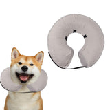 Maxbell PVC Pet Inflatable Collar Dog Cone Soft Prevent from Licking Cat Collar XL