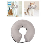 Maxbell PVC Pet Inflatable Collar Dog Cone Soft Prevent from Licking Cat Collar XL