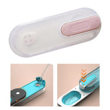 Maxbell Puppy Travel Water Bottles Folding Drinking Dog Bowls for Kittens Cat Puppy Pink