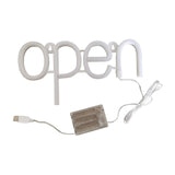 Maxbell LED Open Sign Lighting Light Neon Lights Game Store Room Battery Power Lamp