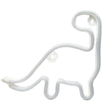 Maxbell Dinosaur Neon Lamp Sign Battery USB Operated for Holiday Home Decoration Green