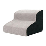 Maxbell Soft Pet Dog Stairs Ladder Ramp Climbing Non Slip Stairs Indoor Bed Sofa 2 Stair 39cmx31cm