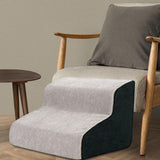 Maxbell Soft Pet Dog Stairs Ladder Ramp Climbing Non Slip Stairs Indoor Bed Sofa 2 Stair 39cmx31cm