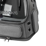 Maxbell Cat Carrier Backpack for Cat & Small Dog Portable Transparent for Hiking Grey