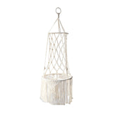 Maxbell Cat Hammock Tassel Beige Boho Tapestry Gifts for Wall Indoor Outdoor Garden
