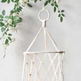 Maxbell Cat Hammock Tassel Beige Boho Tapestry Gifts for Wall Indoor Outdoor Garden