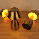 Maxbell Retro Style Coffee Table Lamp Touch Sensor Portable Night Light USB Charging StyleA