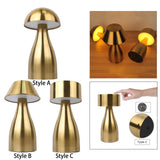 Maxbell Retro Style Coffee Table Lamp Touch Sensor Portable Night Light USB Charging StyleA