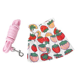 Maxbell Rabbit Vast Harness Pet Clothes Soft for Chinchilla Hedgehog Pet Supplies S