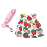 Maxbell Rabbit Vast Harness Pet Clothes Soft for Chinchilla Hedgehog Pet Supplies L