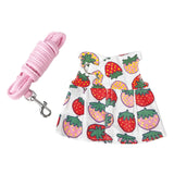 Maxbell Rabbit Vast Harness Pet Clothes Soft for Chinchilla Hedgehog Pet Supplies L