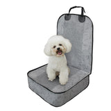 Maxbell Dog Car Seat Cover Anti Scratch Universal Easy to Clean Non Slip Copilot Gray