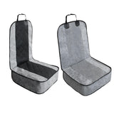 Maxbell Dog Car Seat Cover Anti Scratch Universal Easy to Clean Non Slip Copilot Gray