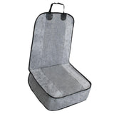 Maxbell Dog Car Seat Cover Anti Scratch Universal Easy to Clean Non Slip Copilot Gray