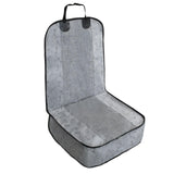 Maxbell Dog Car Seat Cover Anti Scratch Universal Easy to Clean Non Slip Copilot Gray