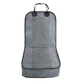 Maxbell Dog Car Seat Cover Anti Scratch Universal Easy to Clean Non Slip Copilot Gray