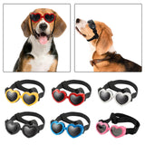 Maxbell Dog Goggles Wind Protection Cat Glasses Waterproof Small Dog Sunglasses Red