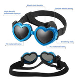 Maxbell Dog Goggles Wind Protection Cat Glasses Waterproof Small Dog Sunglasses Blue