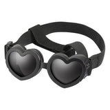 Maxbell Dog Goggles Wind Protection Cat Glasses Waterproof Small Dog Sunglasses Black
