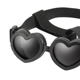 Maxbell Dog Goggles Wind Protection Cat Glasses Waterproof Small Dog Sunglasses Black