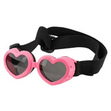 Maxbell Dog Goggles Wind Protection Cat Glasses Waterproof Small Dog Sunglasses Pink