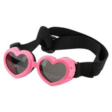 Maxbell Dog Goggles Wind Protection Cat Glasses Waterproof Small Dog Sunglasses Pink