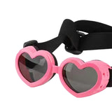 Maxbell Dog Goggles Wind Protection Cat Glasses Waterproof Small Dog Sunglasses Pink